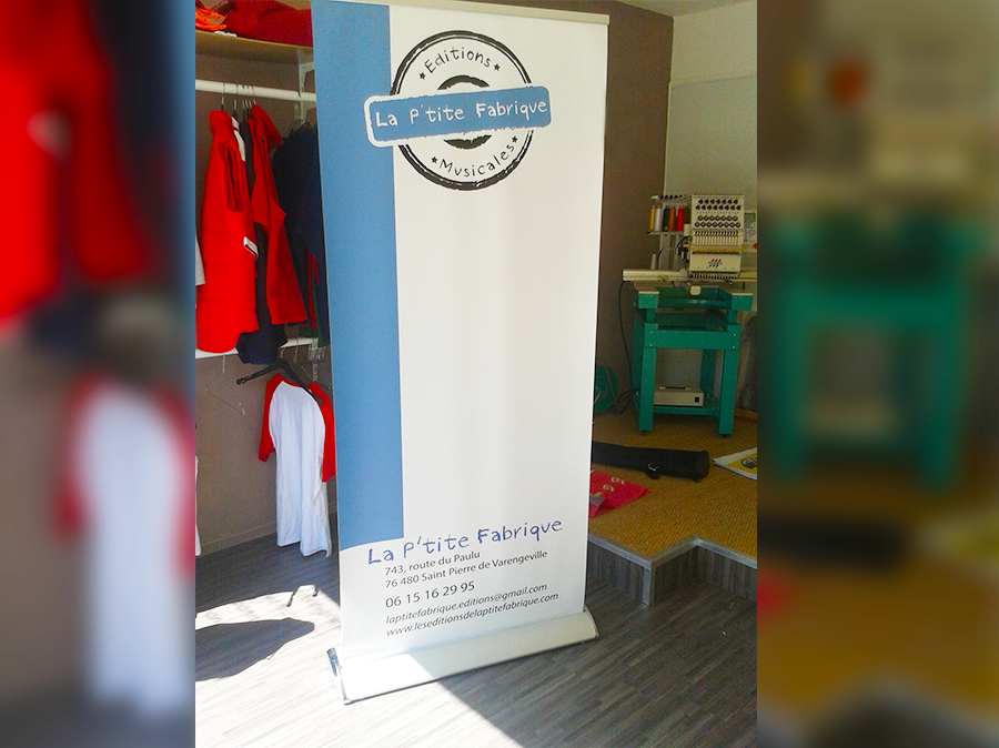 La ptite fabrique roll-up