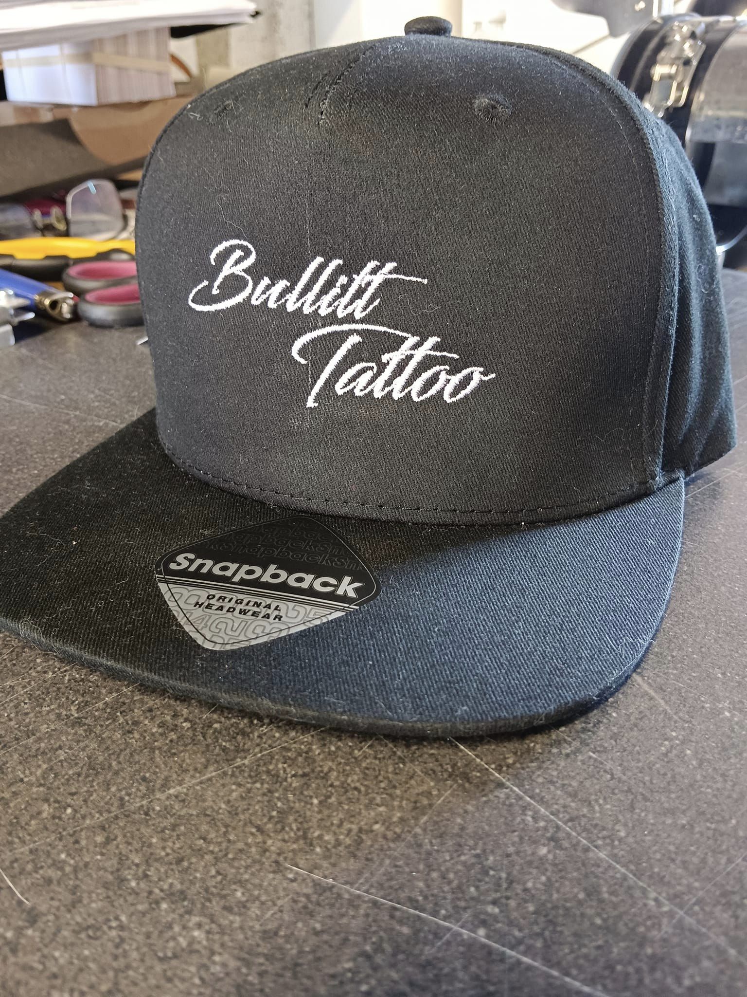 Broderie Casquette Bullit Tattoo