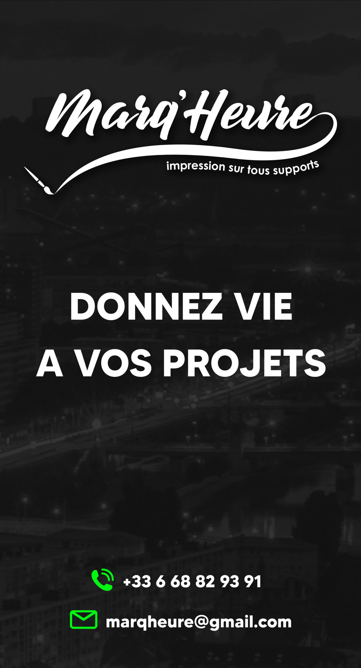 Impression sur tous supports : Contactez-nous pour vos demandes de devis personnalisés.